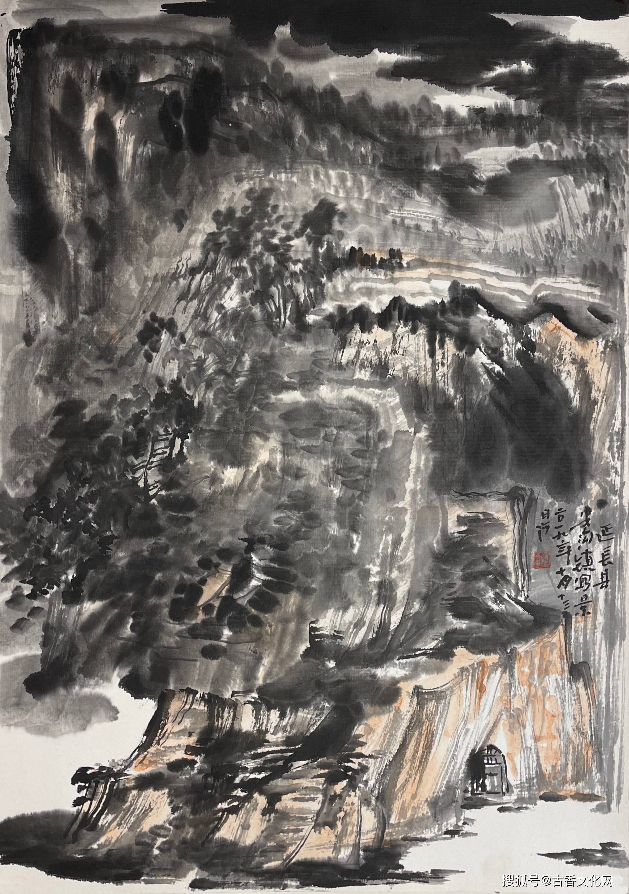 刘海军国画作品欣赏_西安_陕西_画展