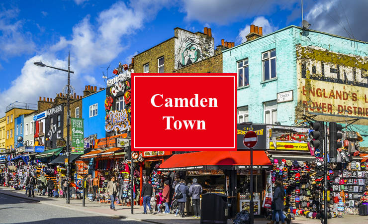 原创伦敦卡姆登镇camdentown