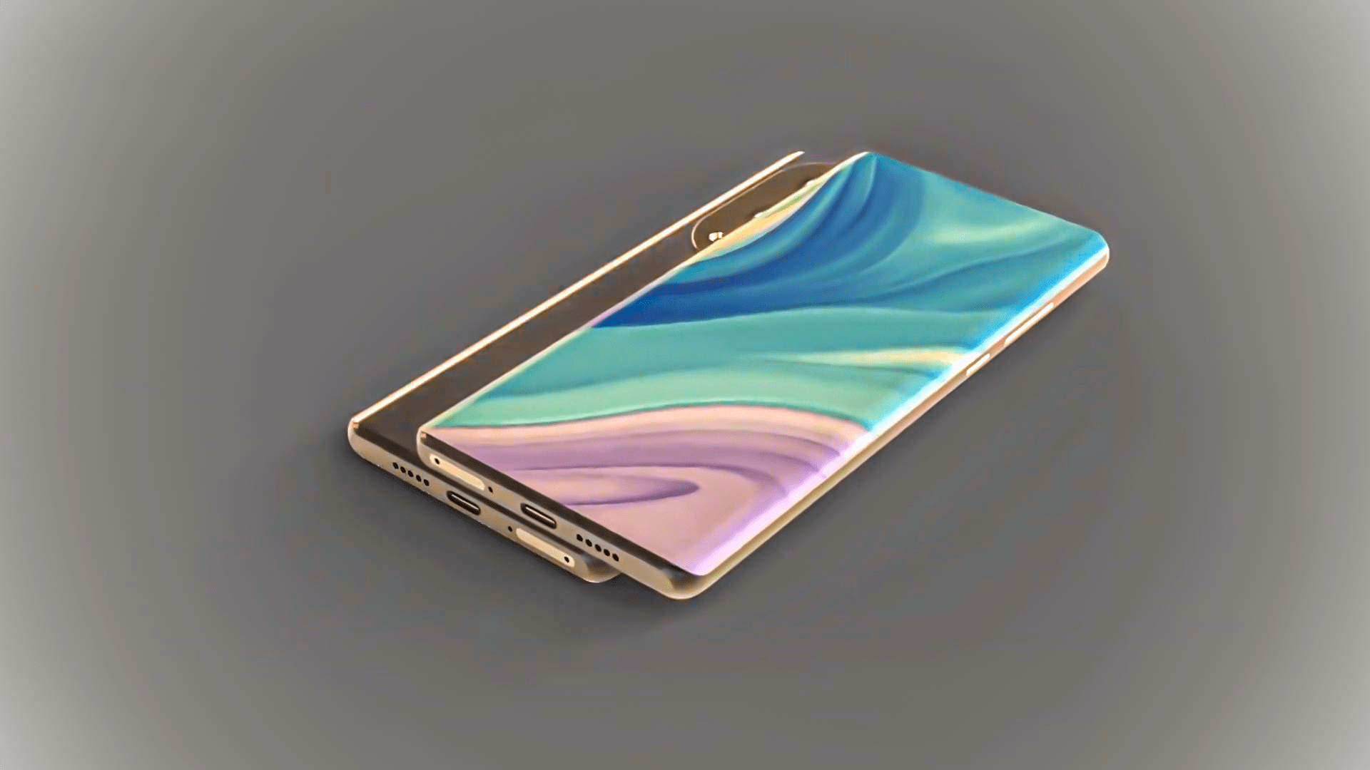 荣耀70概念新机曝光100全面屏比小米mix4好多了