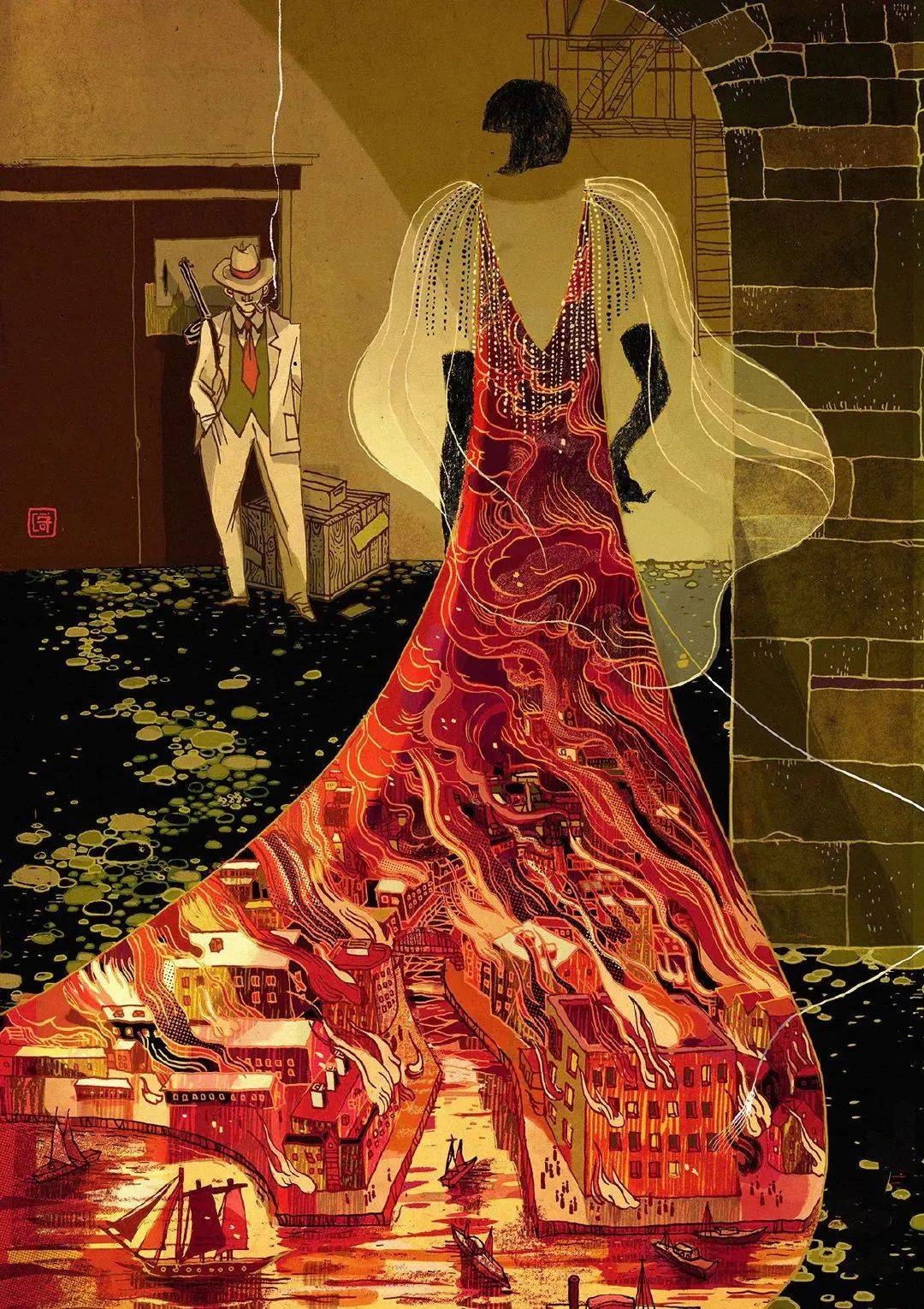 "感觉好有趣啊~阮菲菲:兼容东方艺术的中国风艺术家我不允许有人没有