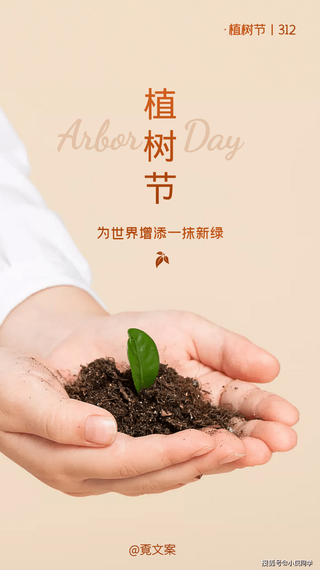 植树节朋友圈文案图片