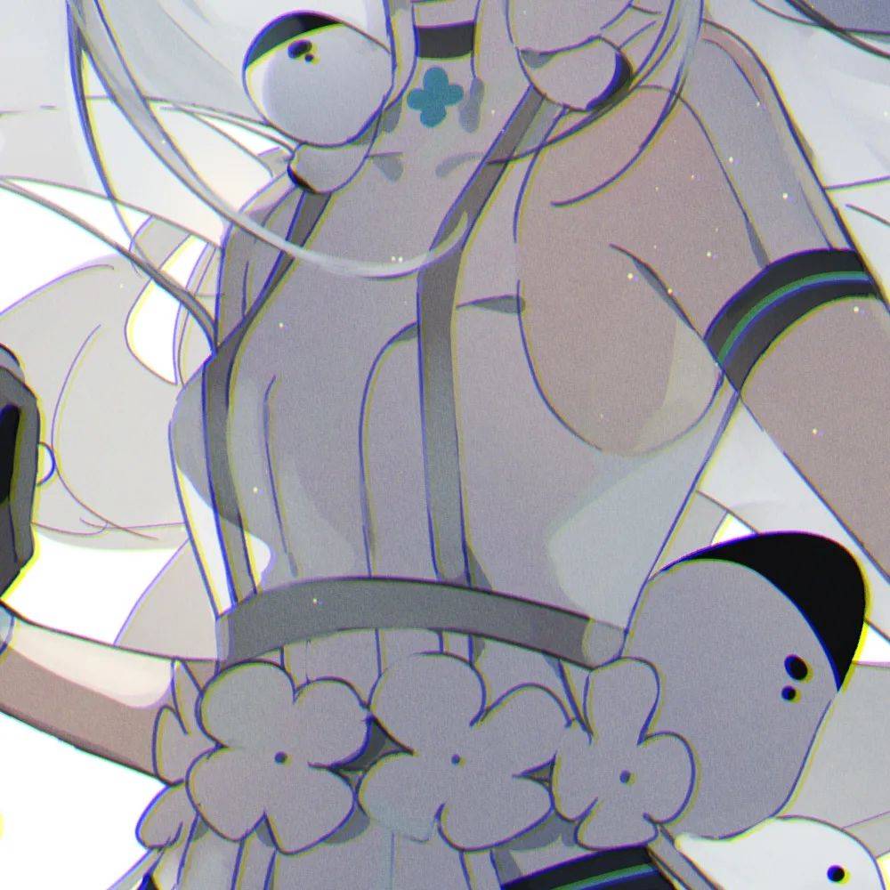 初音黑化头像图片