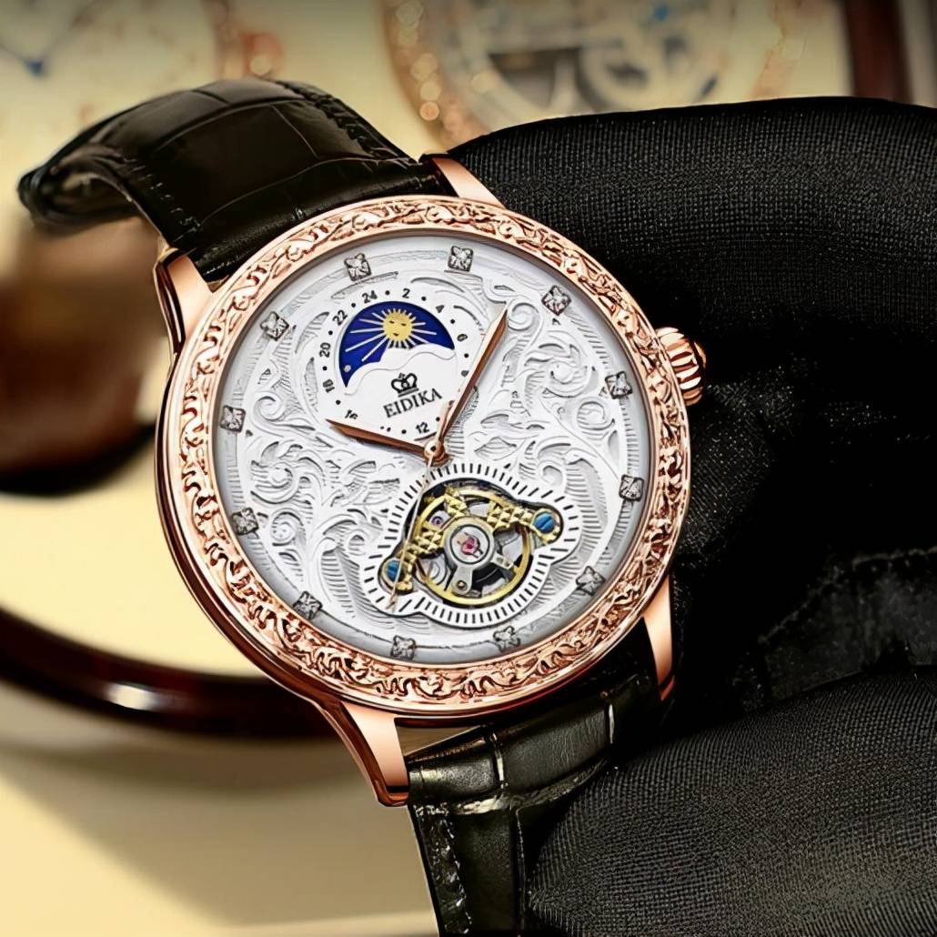 图:骑士目前,eidika在海外市场建立起了庞大营销网络现有110多家手表