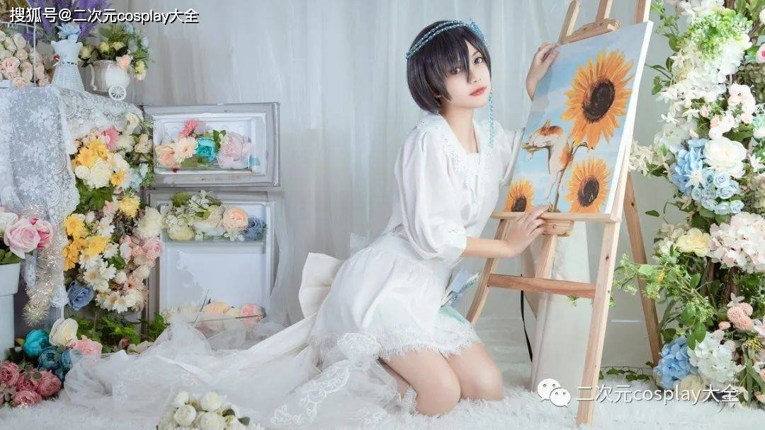 唯美|《黑执事》夏尔冰雪cos，唯美灵动，眼睛好有吸引力