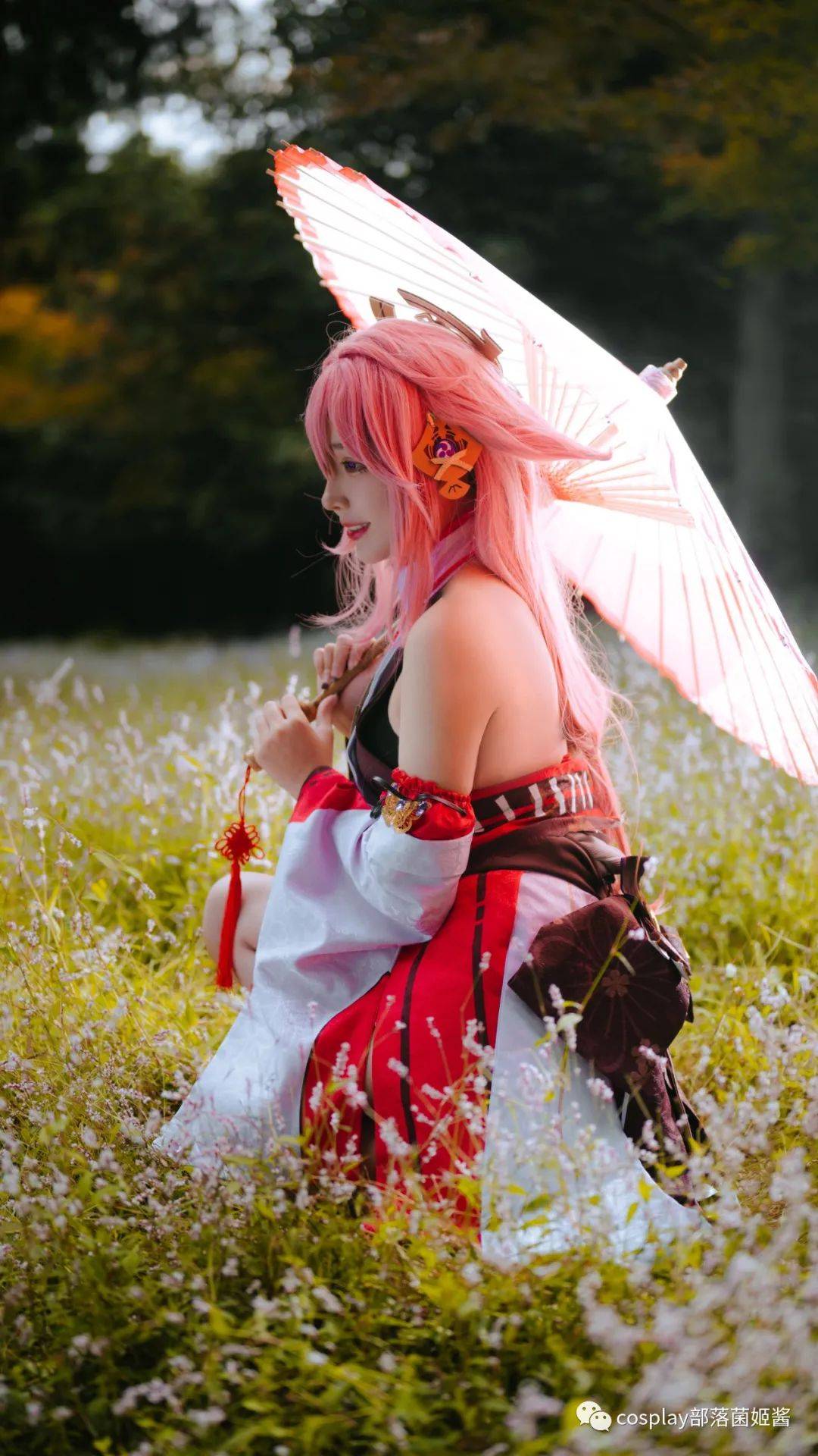 cos原神屑狐狸八重神子cos正片nico酱