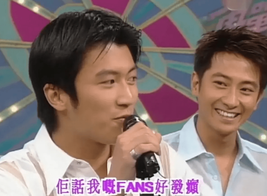 讲真孙耀威年轻时是真帅同框谢霆锋也丝毫不逊色