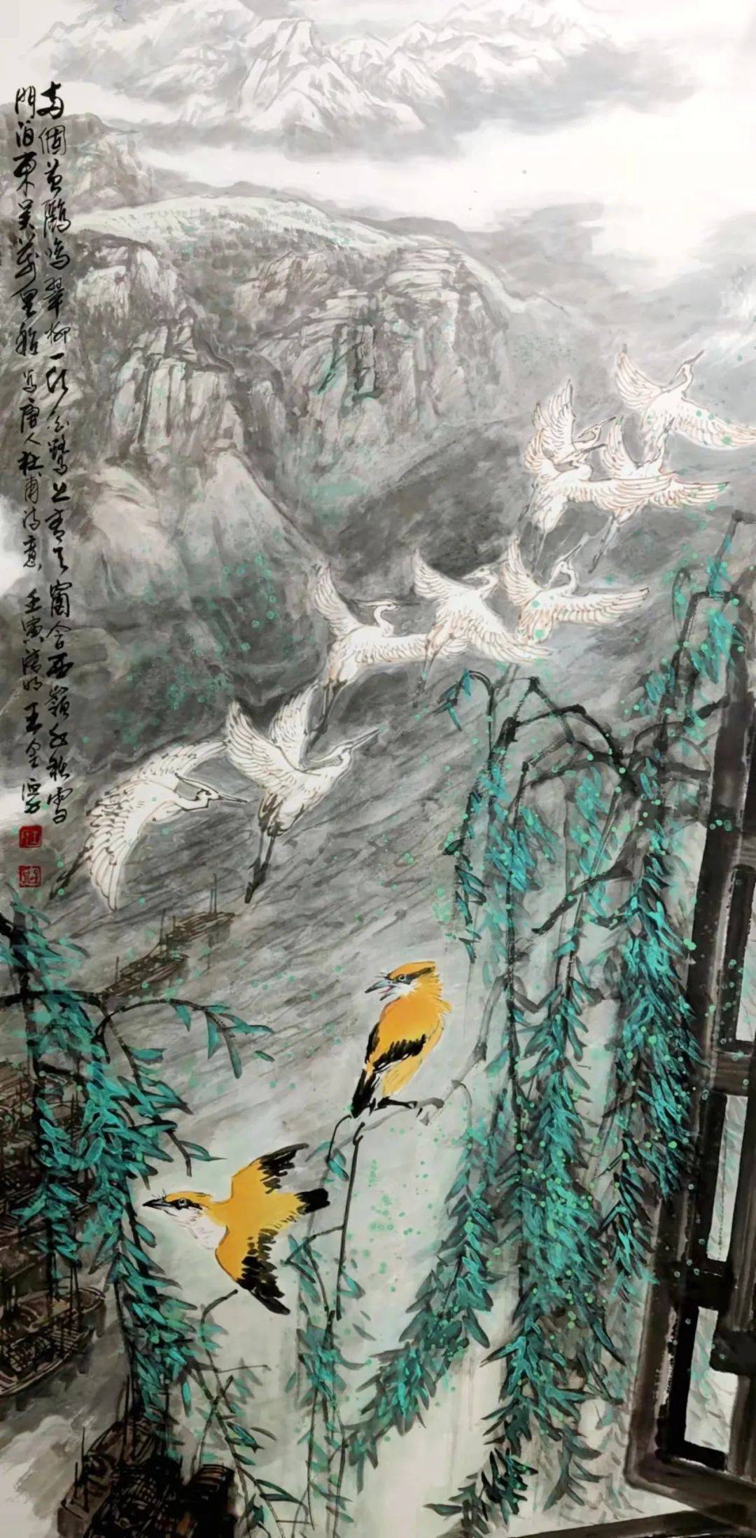 王金厚繪畫作品(花鳥篇)微展_天津市_人物畫_先生