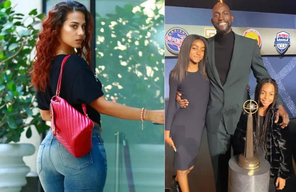 离婚后的加内特还会定时给他的前妻布兰迪生活费,他并没有争取孩子的