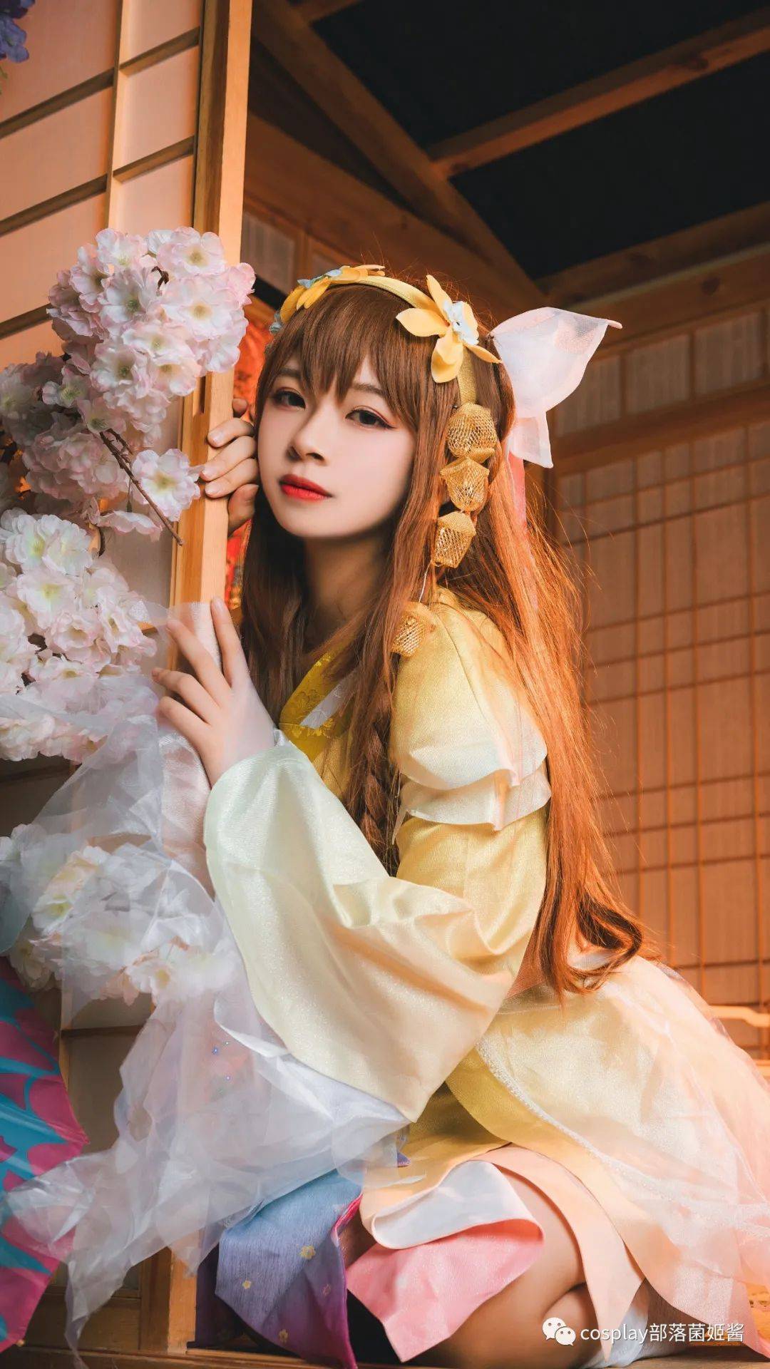 cos王者荣耀娜可露露晚萤皮肤心叶