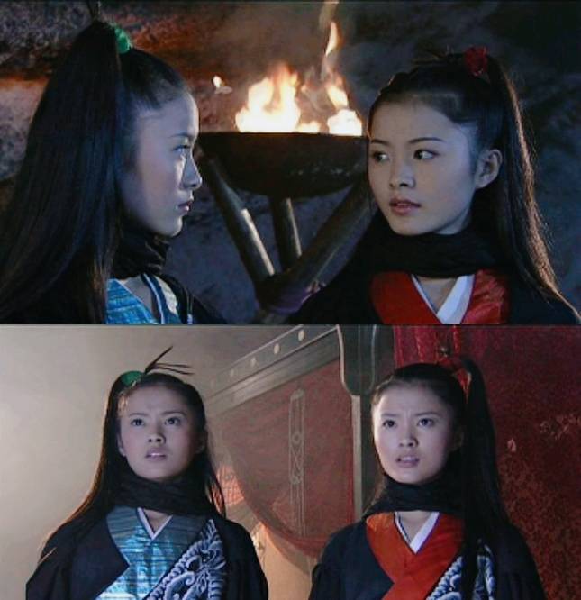 阿朱|03版《天龙八部》女演员:圆脸、方脸、瓜子脸,个个颜值界良心!