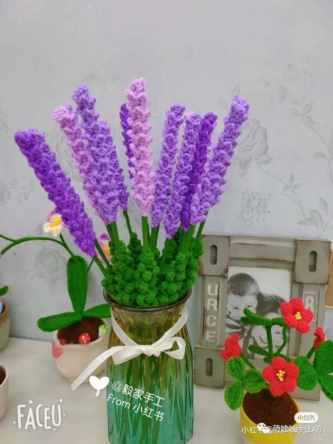 创意手工薰衣草花束梦幻又浪漫的紫色爱了爱了