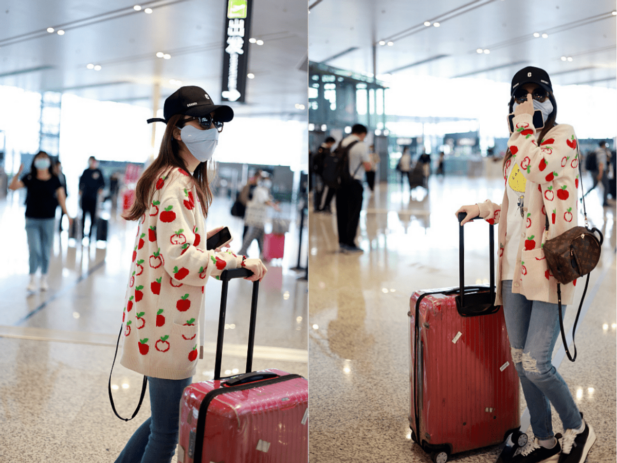 服装 王晓晨的生图挺真实的,无修图也不怎么丑,穿简单的服装都很高级