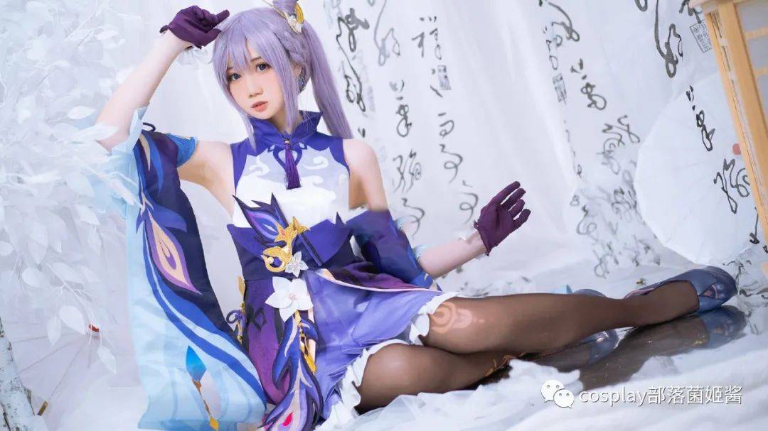 cos二次元cos大赏原神刻晴焖焖碳我的身边还会有你陪伴吗