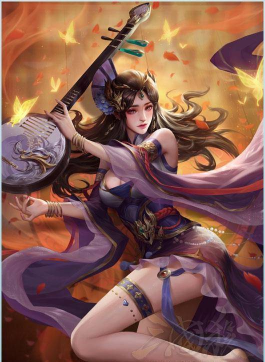 三国杀:盘点游戏里的四大人妻,现在终于理解了曹贼!