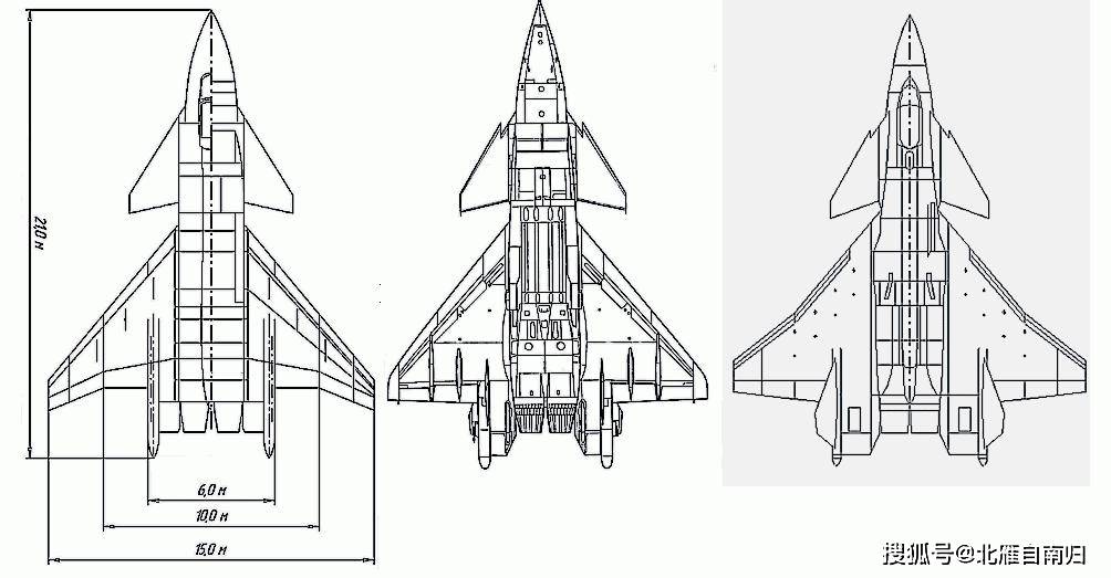 米格23三视图图片