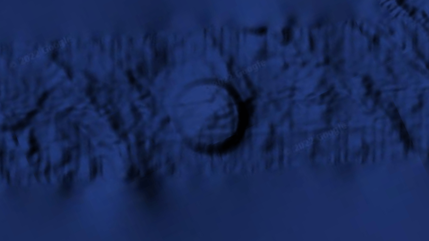 研究人员称通过Google Earth发现了沉没的UFO