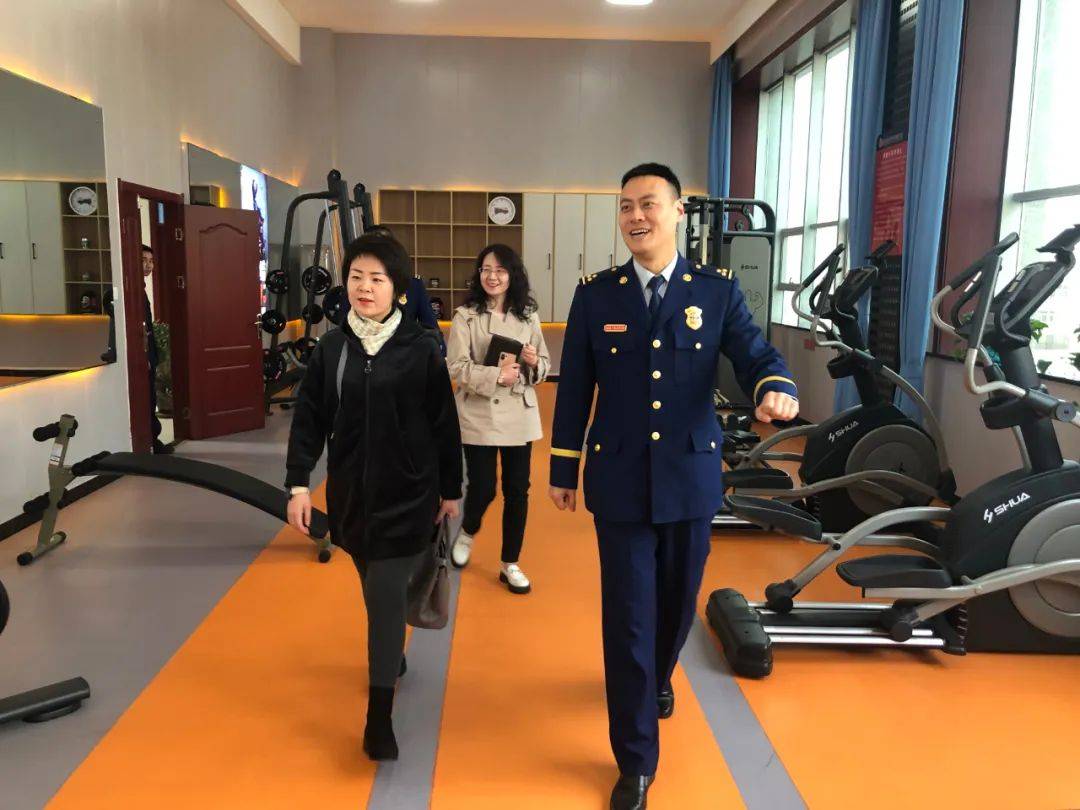 阳泉市团市委副书记田玲调研指导特勤站团建工作