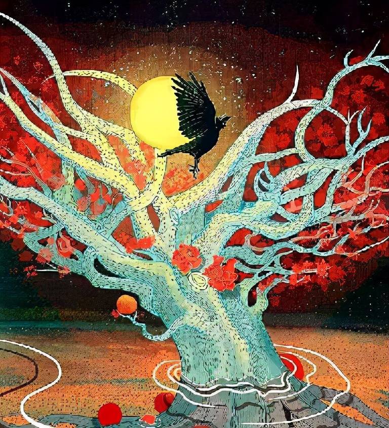 《山海经》中的通天神树,竟在三星堆中出土?上古神话全是现实?