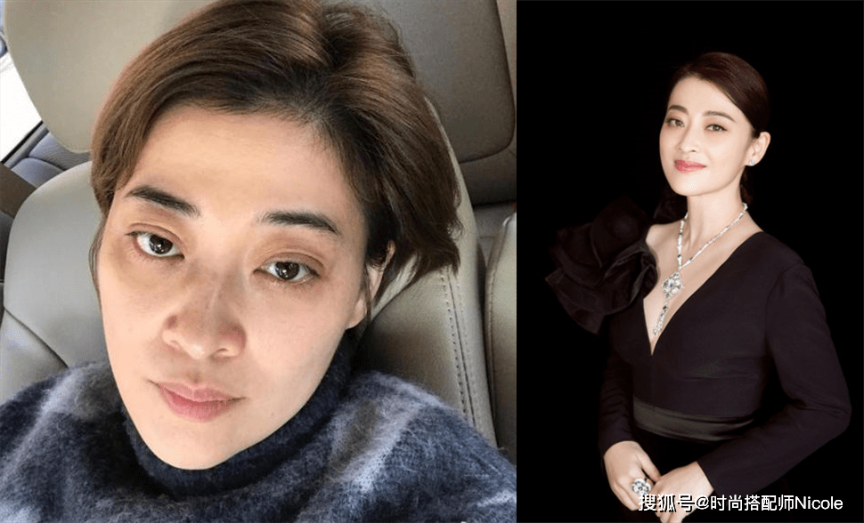 Nicole50岁的女人，化妆不用扮嫩，画这3个地方就够了，优雅还显气色好