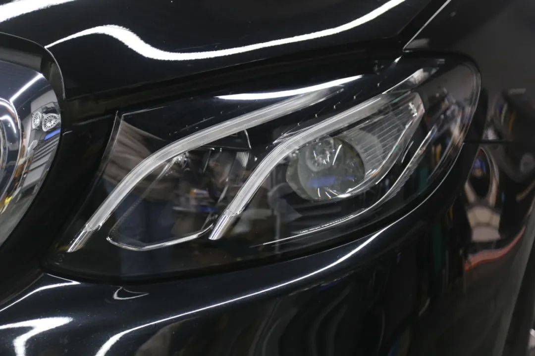 老款奔驰e升级s迈巴赫包围外观前后大灯