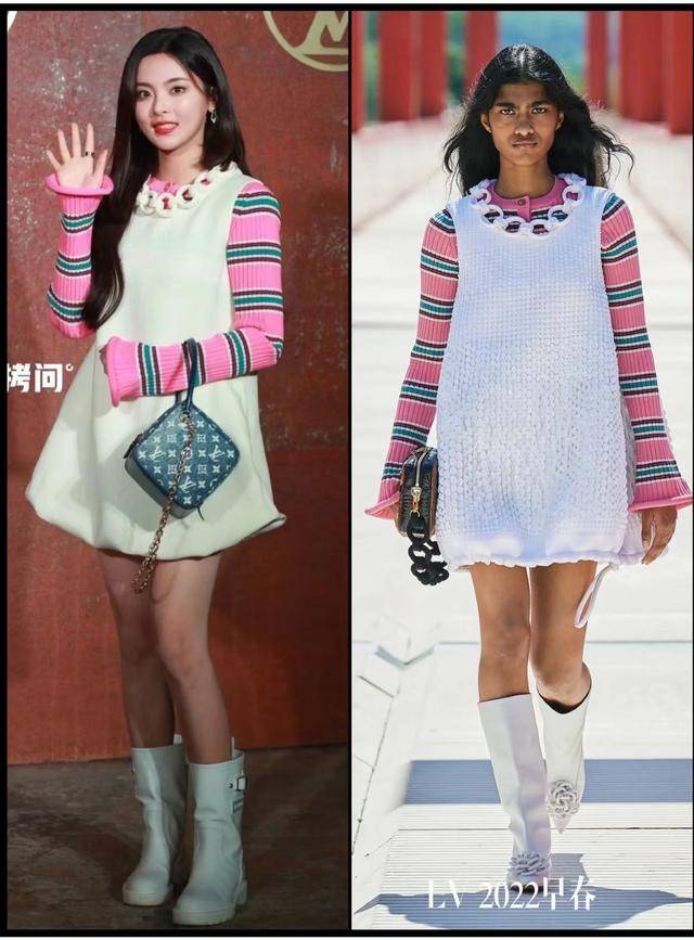 超越 照抄T台也是技术活!周迅15万+套装被嫌廉价,超模雎晓雯也翻车??