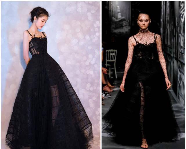 周冬雨 穿了N套dior，大使张雪迎终于穿了套华丽高定！却被周冬雨抢了镜