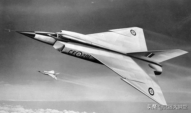 远远领先世界20年加拿大cf105箭式战斗机