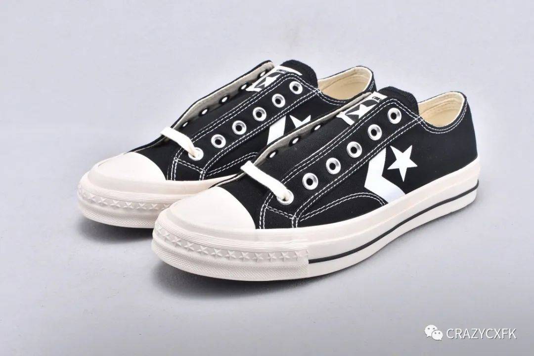 匡威星箭conversestarchevron复古低帮帆布鞋