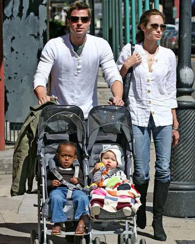 安吉丽娜朱莉为保护养子跟皮特撕破脸离婚官司一打就是5年