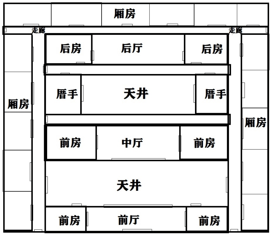 四马拖车房子平面图图片