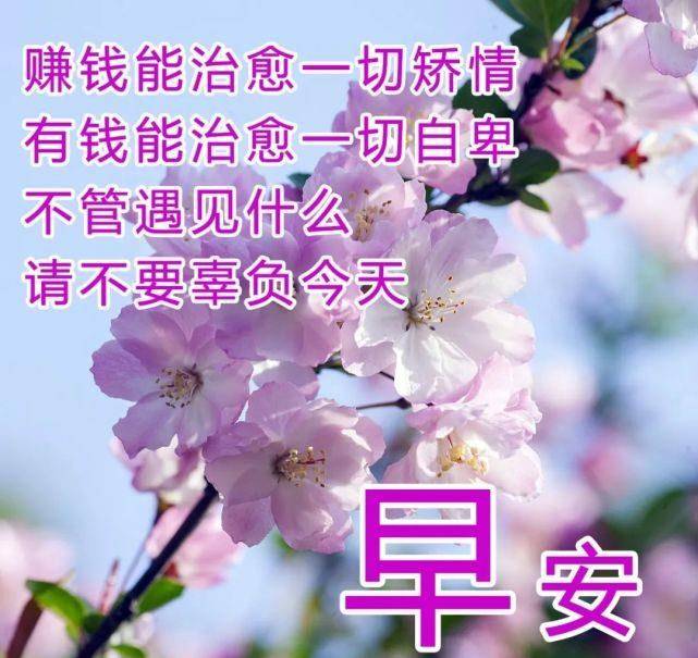 2022年早安最漂亮的图片最暖心正能量的早安心语图片