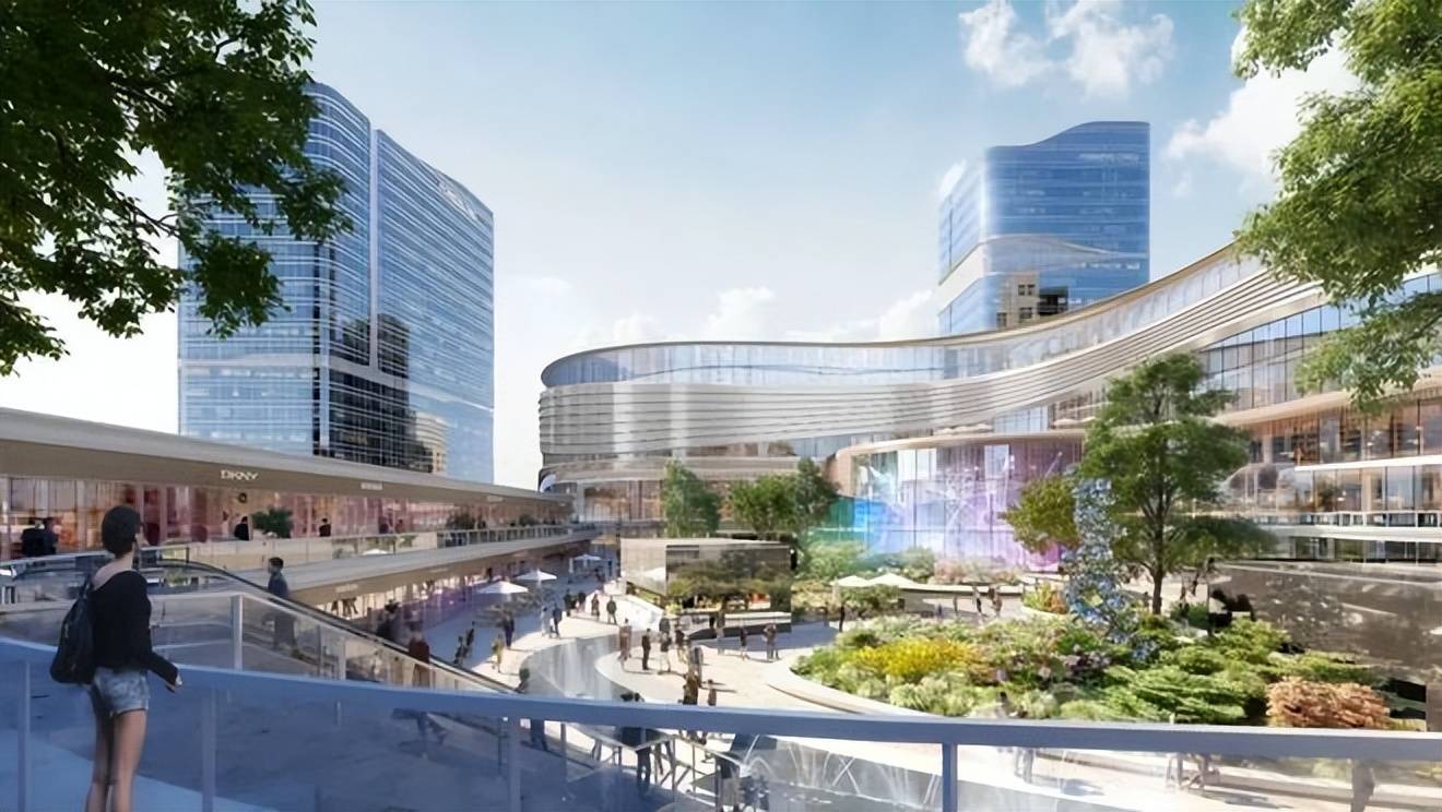 tod上盖综合体设计案例:南京江北宝龙城_商业_城市_酒吧