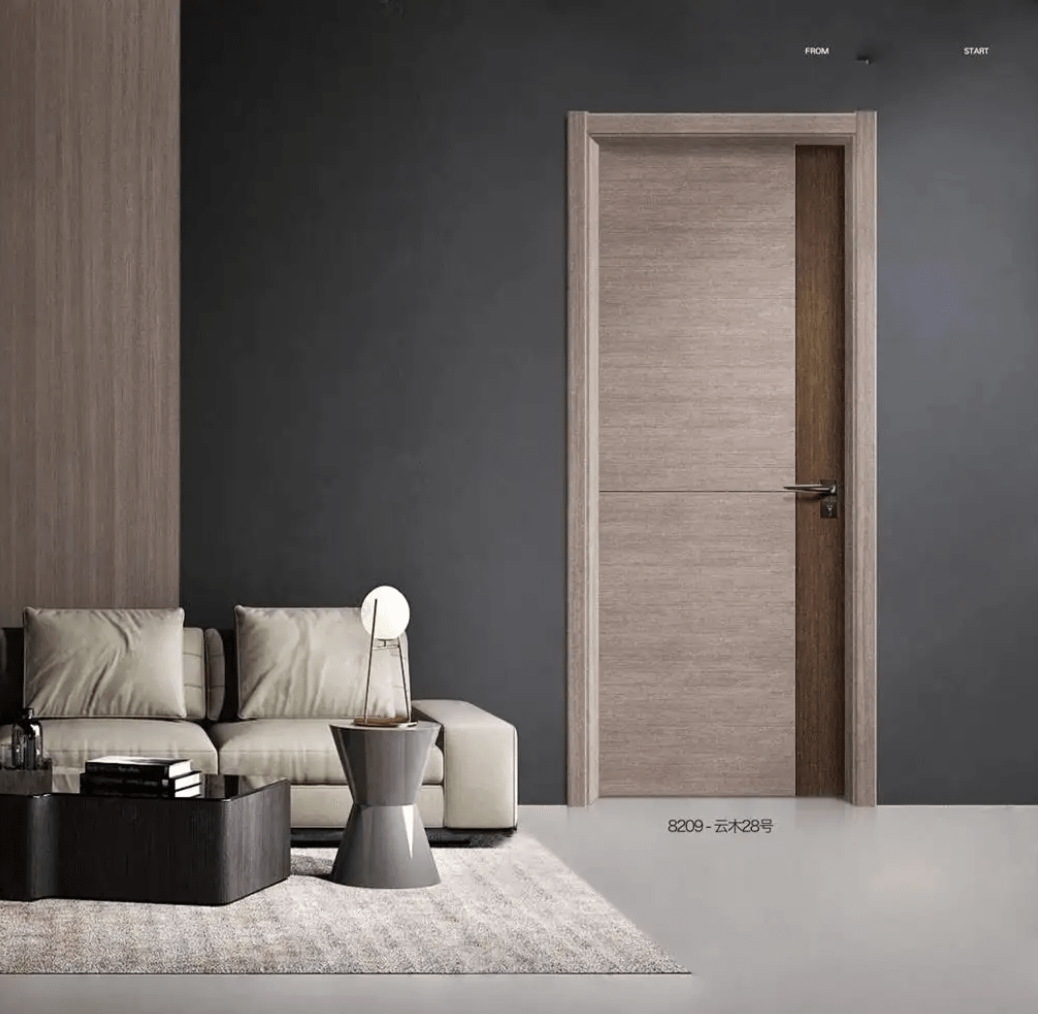 广州卡曼新材料杜拉特cpl饰面生产的家具木门几十年都不变色