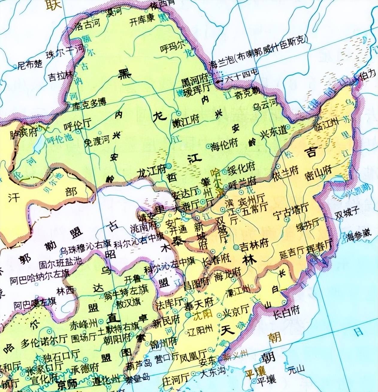 清朝_统治_东北