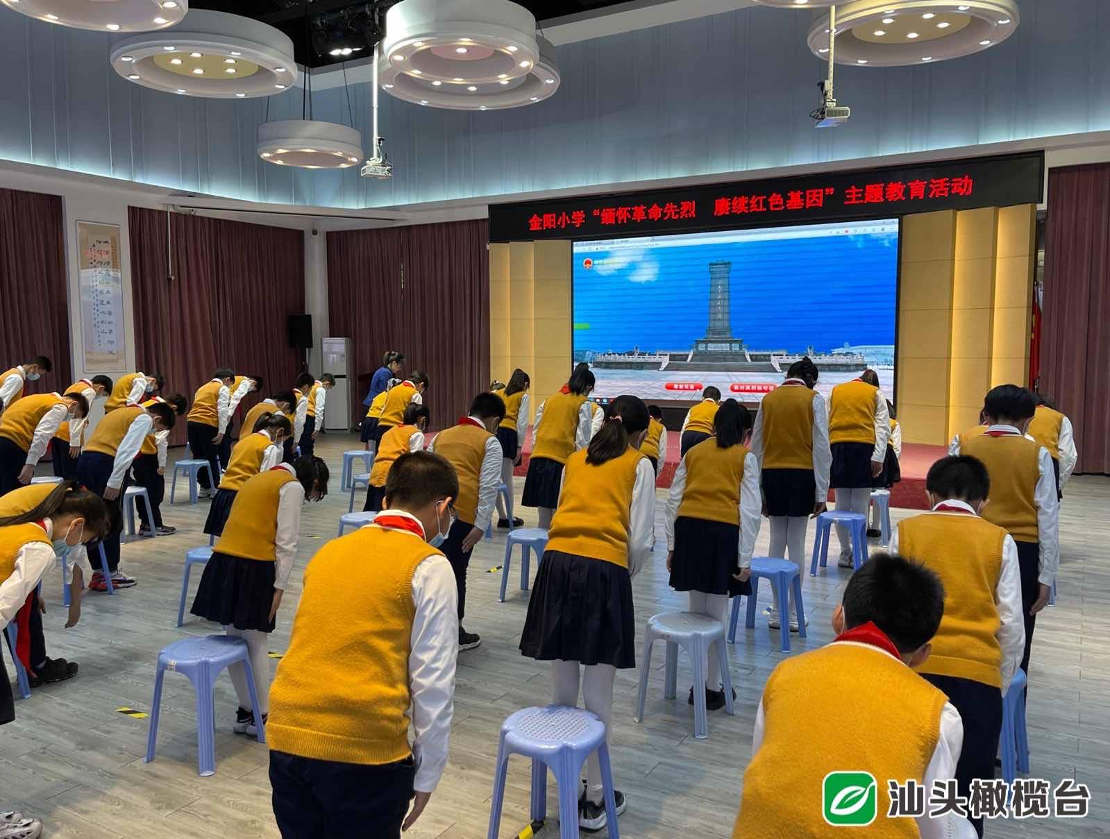 缅怀革命先烈赓续红色基因金阳小学开展我们的节日清明主题系列活动