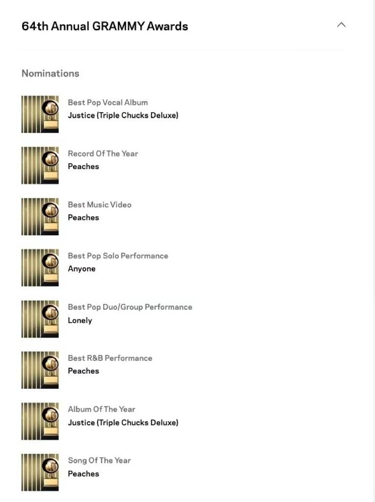 第64届格莱美获奖名单揭晓 Gaga获最佳传统流行演唱专辑
