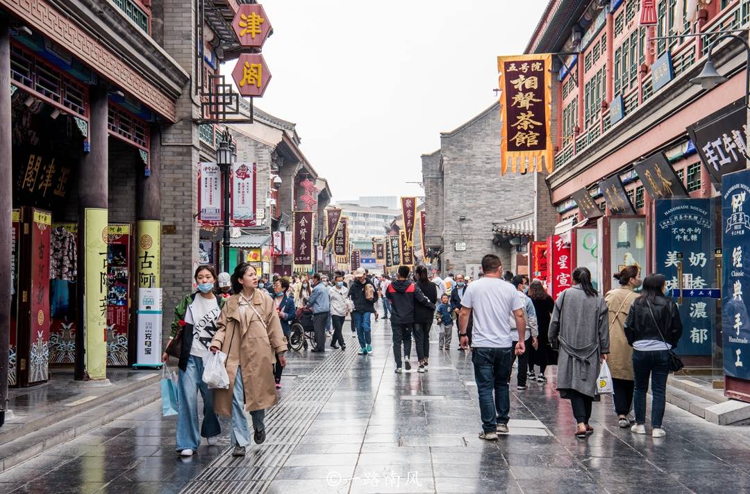 天津“第一古街”，古色古香犹如穿越到清代，外地游客比本地人多