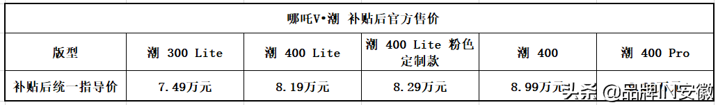 《哪吒U•智、哪吒V•潮 上市 哪吒汽车新车连发》