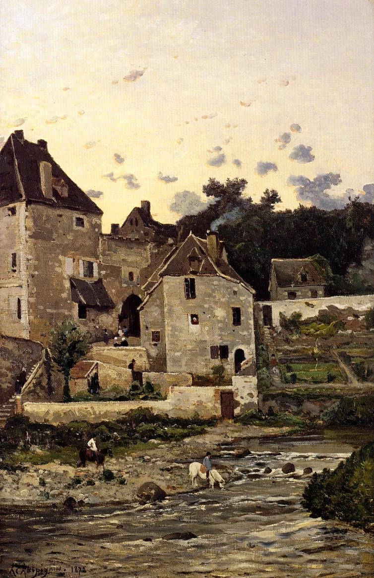 法国风景画家亨利哈伯尼斯作品欣赏 