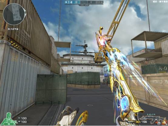 传说灵羽完全诠释了其名称的概念,在换弹的时候其天使之翼忽然闪现的