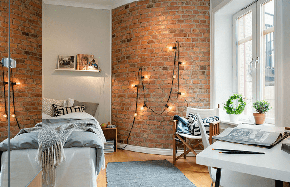 墙面设计 | 裸砖墙是粗糙还是时尚?