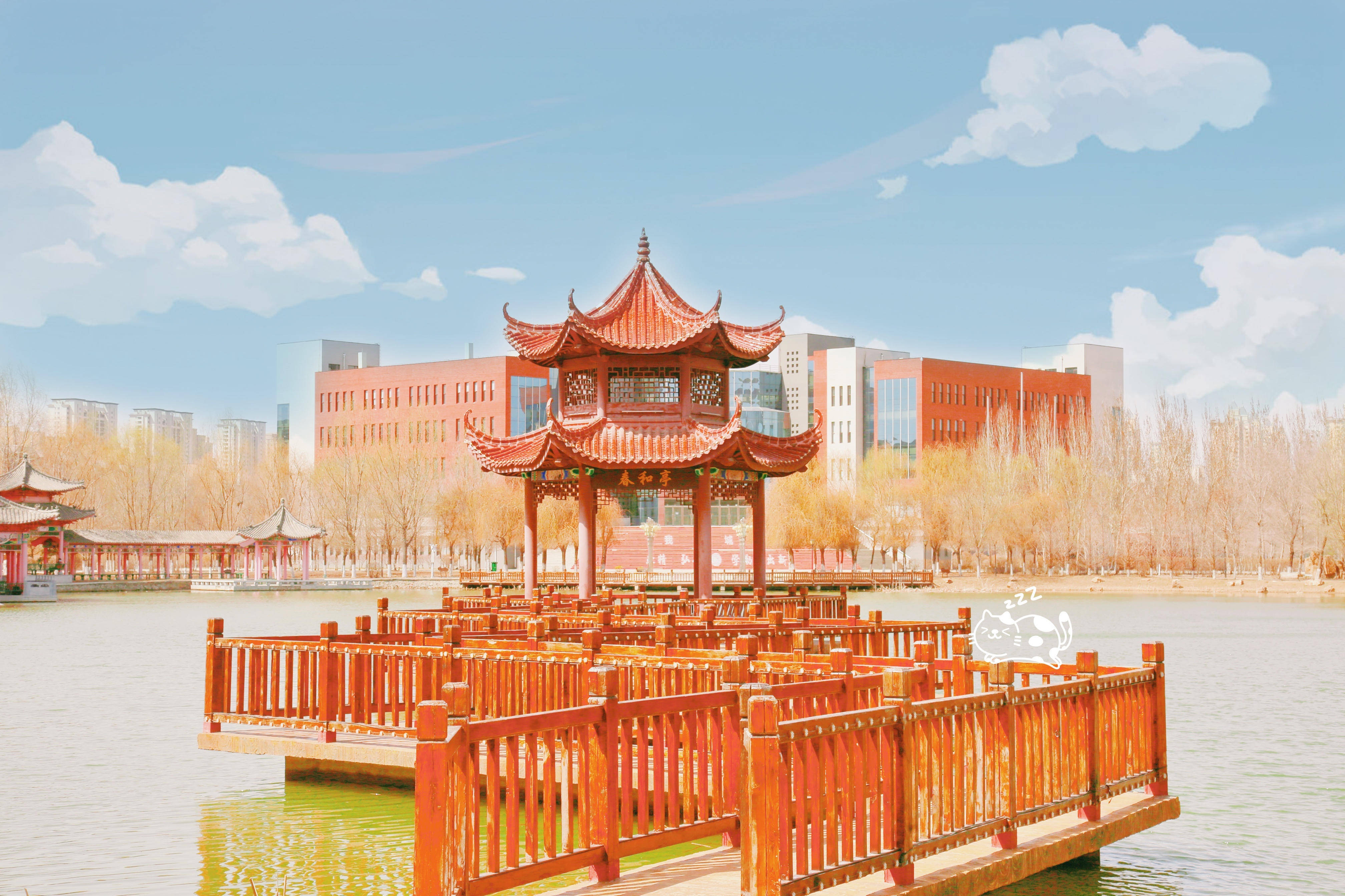【创·我的大学】沈阳城市建设学院:用宫崎骏的方式打开今日份校园