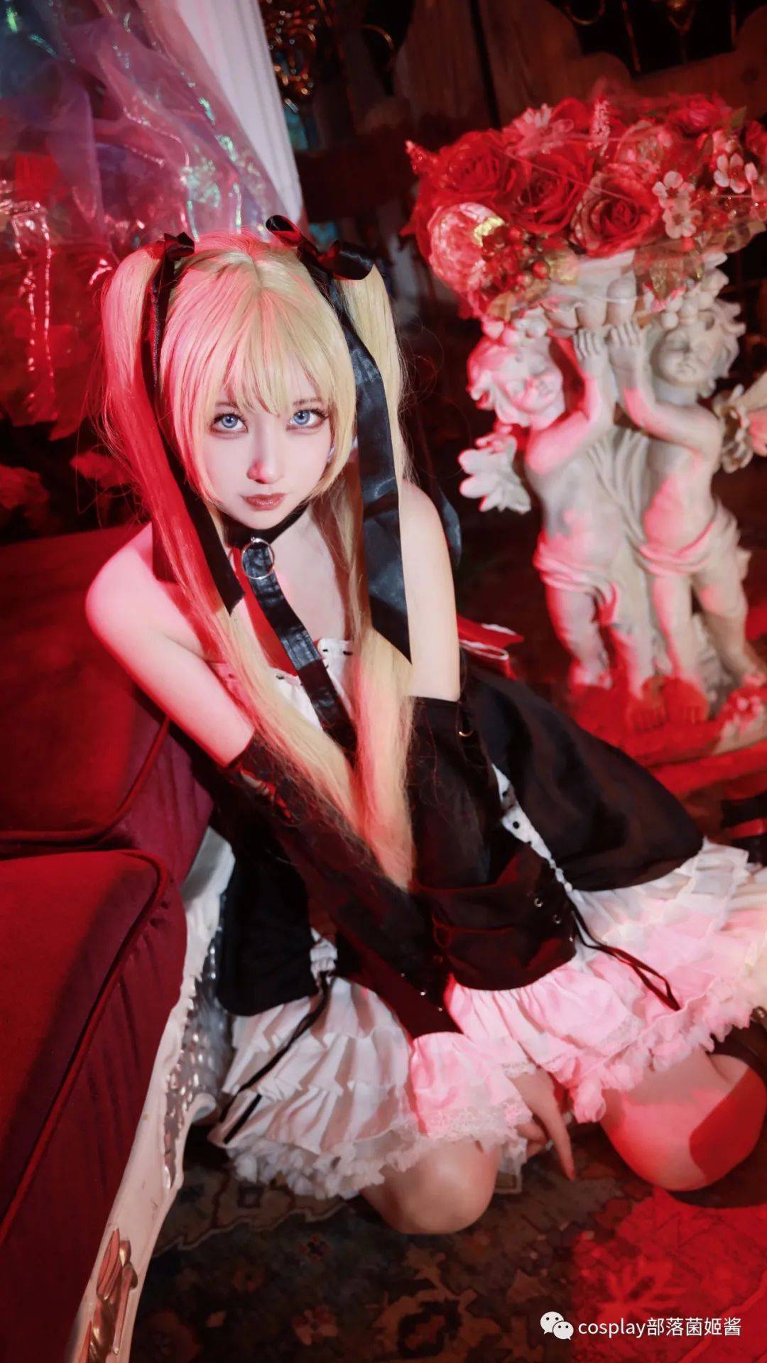 cos死或生玛丽萝丝cos正片白鸟与龙