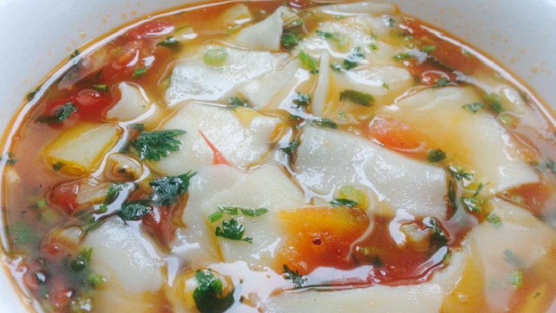 山西人的早晨,从餐桌的一碗揪片开始_配料_味道_短时间内