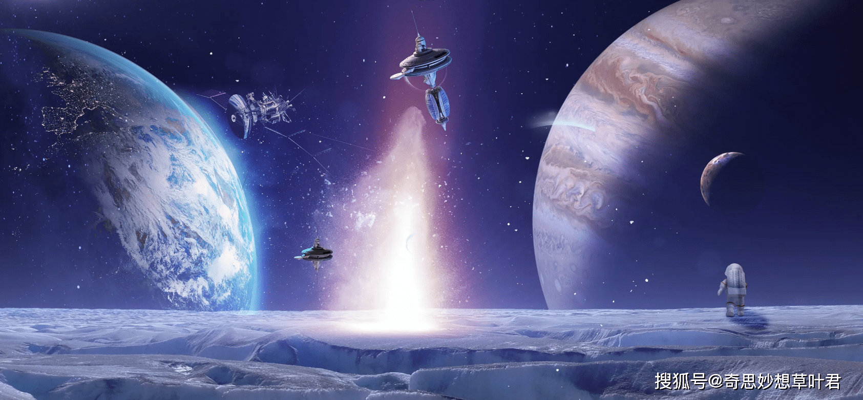 人类即将实现星际旅行?超越光速的极限,曲速引擎技术即将突破!_宇宙飞