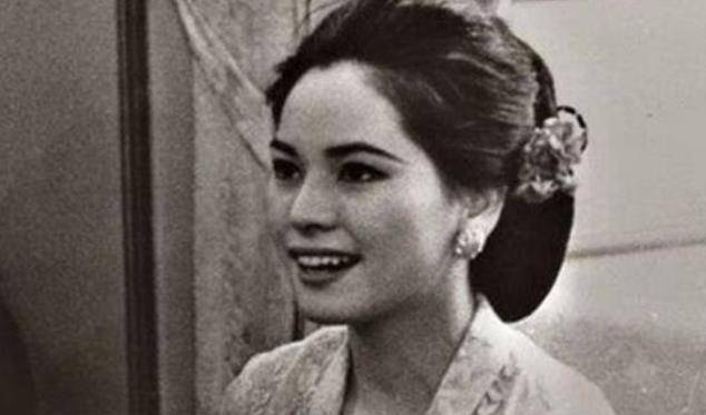 一跃成为总统夫人1959年,印尼开国总统苏加诺前往日本进行国事访问,住