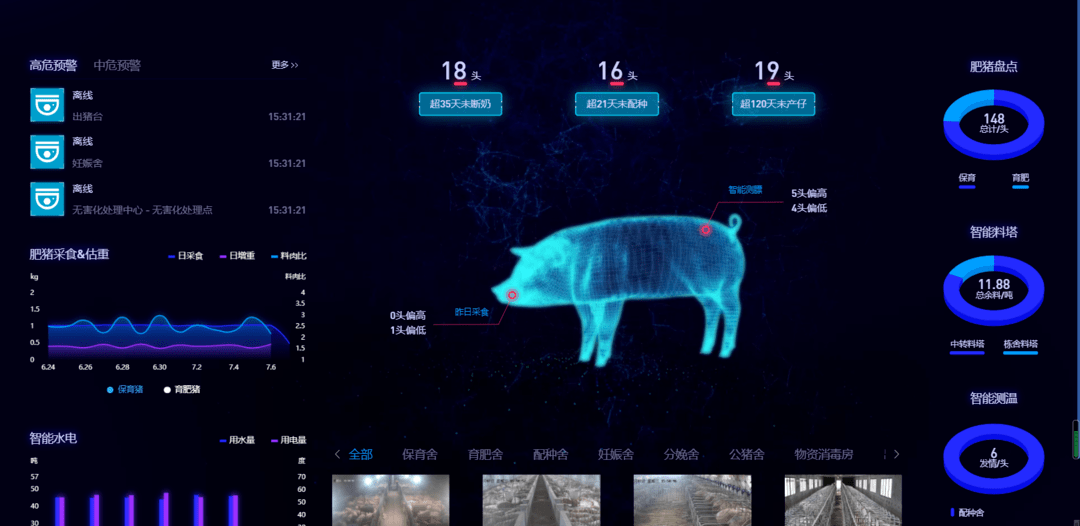 智慧養豬農芯數科豬小智提供全面解決方案