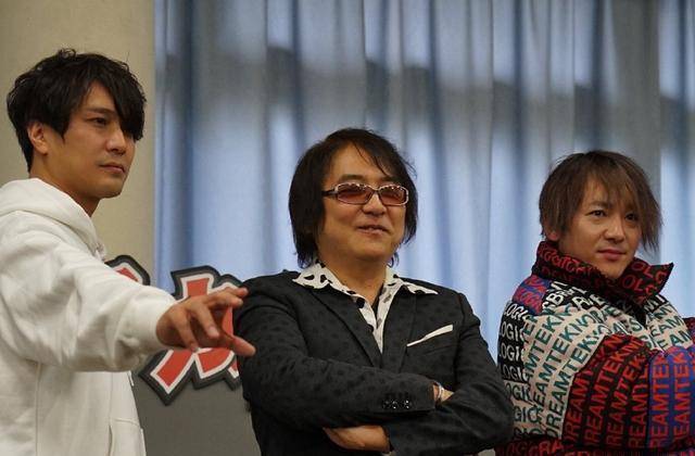 作为蓝奈的适能者之一的千树怜演员内山真人,出席了相关的活动,作为