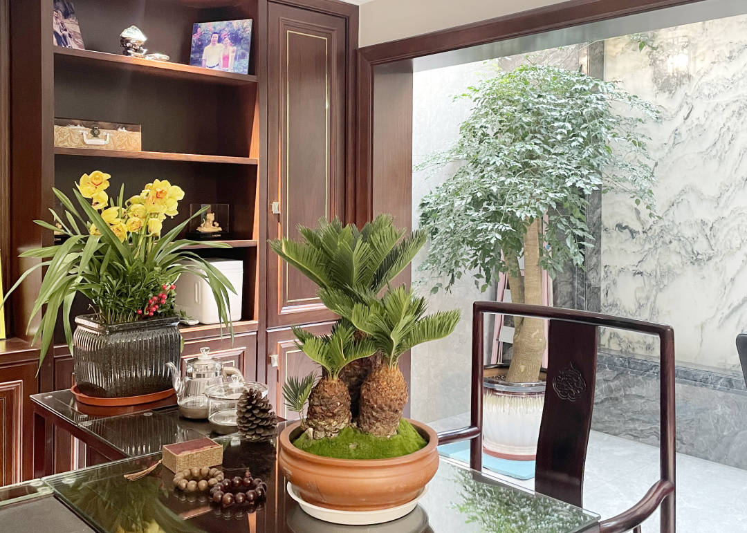 诸暨装修东方俊园437㎡排屋装修实景隐逸东方的静谧风雅