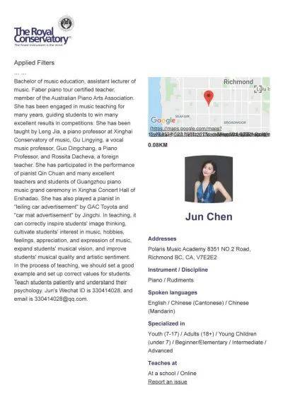 获得加拿大环太平洋音乐协会成员,颁发certificate of membership证书